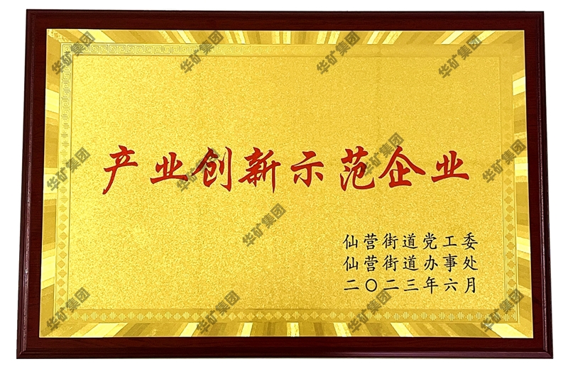 熱烈祝賀華礦集團(tuán)榮獲“產(chǎn)業(yè)創(chuàng)新示范企業(yè)”榮譽(yù)稱號(hào)